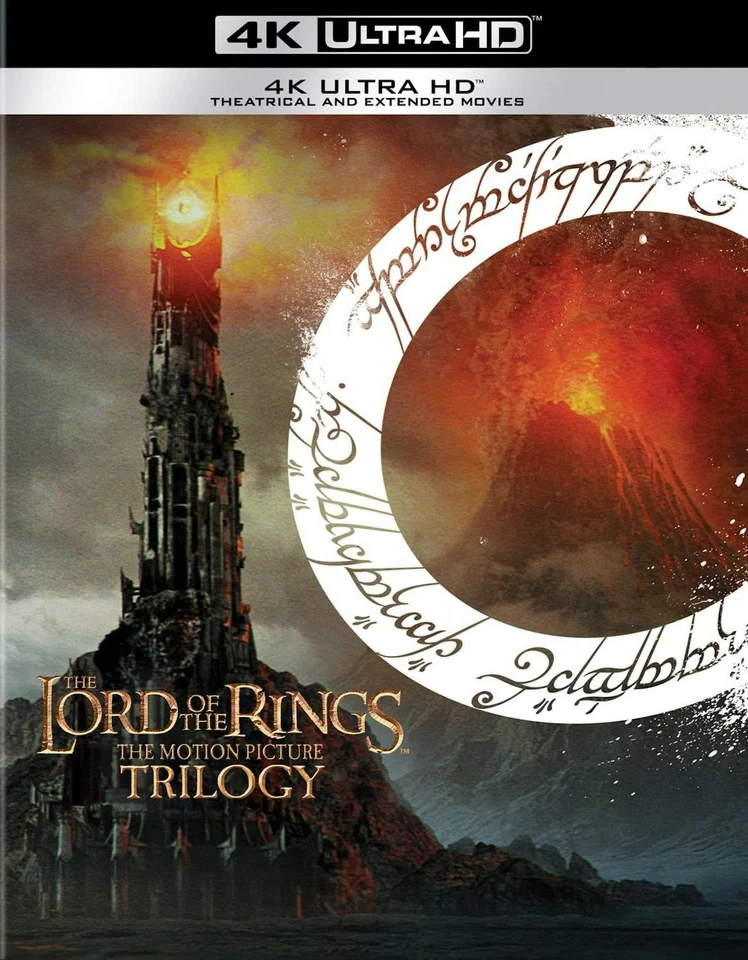 The Lord of the Rings Trilogy Extended Editions 4K UHD Blu-ray Elijah Wood NEW Foto 1 de 4