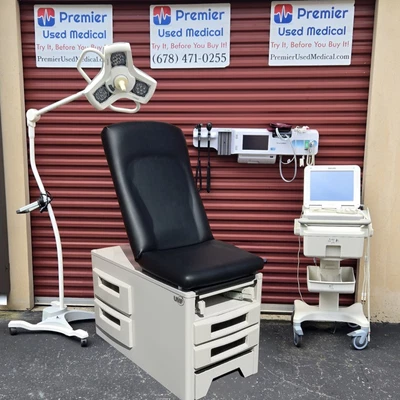 考试桌 UMF 5200 系列带全新黑色内饰 * 高级二手医疗 * — 第 1/4 张图片