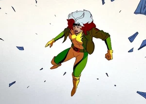 X-Men Rogue Production Cel Animated Series 90s Hand Painted - Picture 1 of 4