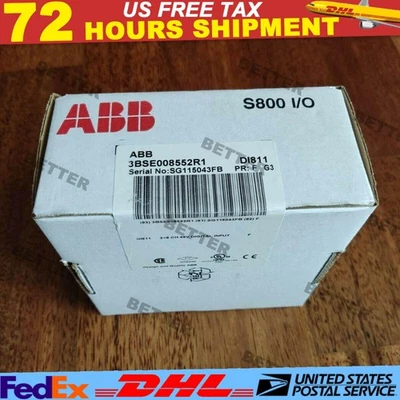 1PC Brand new ABB DI811 3BSE008552R1 Programmable Logic Controller Modules - Image 1 of 2