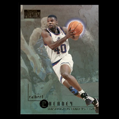 Calbert Cheaney #126 1996-97 SkyBox Premium Washington Bullets Basketball Card - Image 1 of 3