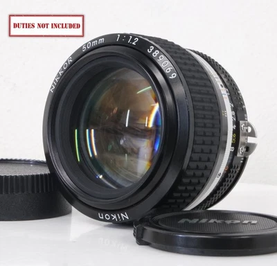 SIC S/N 38xxx [MINT++] Nikon Ai-S Nikkor 50mm f1.2 SLR Standard MF From JAPAN - Image 1 of 4