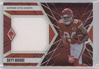 2022 Panini Phoenix Rookie Jumbo Memorabilia Red /99 Skyy Moore #RJM-23 RC - Image 1 of 2