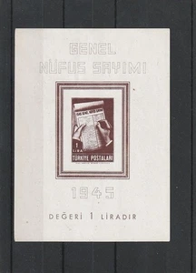 TURQUIE 1945 ---MI 1172 BLOC 3 CV 90 € MLH T 1174 - Picture 1 of 2