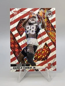 2025 Mosaic - Candy Cane #384 Harold Fannin Jr. (RC) 💥 Browns - Picture 1 of 2