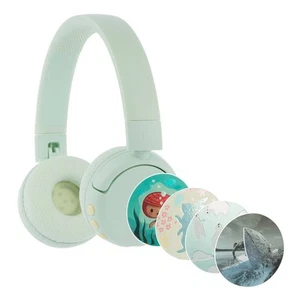 BuddyPhones POP Fun Foldable Bluetooth Wireless Kids Headphones with Microphone - Picture 1 of 14