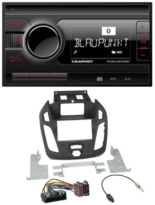 Blaupunkt MP3 Bluetooth DAB 2DIN SD USB Autoradio für Ford Transit 2012-2018 Dis - Bild 1 von 4