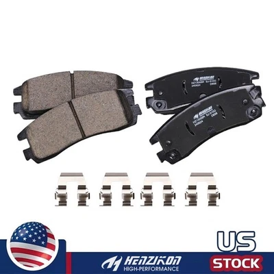 Dust Free Rear Ceramic Brake Pads for Buick Riviera 97-99 - Image 1 of 4