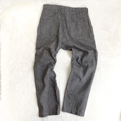 Pantalones Miyuki 45R Algodón Tweed 908 23SS R Logo Bordado Foto 1 de 4