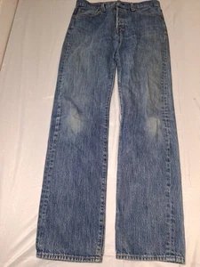 Jeans Levi’s Unisex Azul 33x34 Denim Calce Regular Pierna Recta Informal Cómodos - Imagen 1 de 9