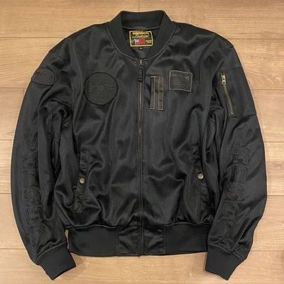 VANSON Motorcycle Riders Protection Jacket vs578rs Mesh Size XL Black - Image 1 of 4