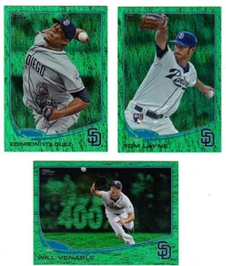 2013 Topps Series 1 Emerald Tom Layne RC San Diego Padres # 290 - Picture 1 of 1