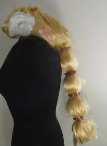 Dress Up girl's costume wigs, braids, crowns, DISNEY STORE Elsa, Rapunzel, Anna - Picture 1 of 34