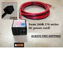 SWAN 260, 270 SERIES  DC POWER CORD *NEW* *FREE SHIPPING!*