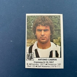 EDIS FOOTBALLERS 1984/85 JUVENTUS CABRINI N 117 NEW - Picture 1 of 1