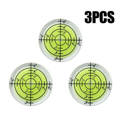 3× 32mm Bubble Level High Precision Level Round Bubble Circular Measuring Mini - Image 1 of 4