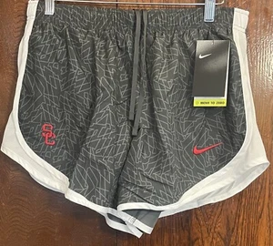 Nike USC Trojans Womens Running Tempo Shorts Size Medium DA3848-060 New - Picture 1 of 6