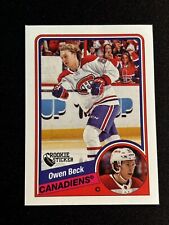 2023-24 Topps NHL Stickers - Owen Beck Retro Rookie RC - #621