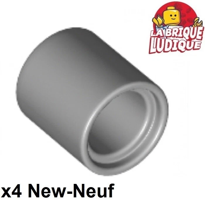 LEGO Technic 4x Liftarm Thick 1x1 Spacer Ring Grau / Light Bluish Gray 18654 Neu - Bild 1 von 1