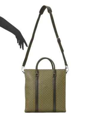 Trussardi сумка с короткими ручками наплечная сумка Дамская сумка в зеленый б/у новом состоянии доставка из Японии! - Изображение 1 из 4