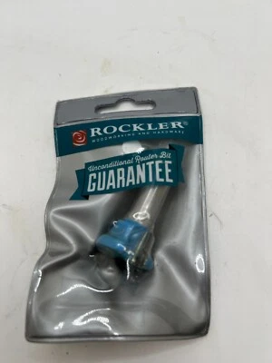 Broca de roteador padrão Rockler, 1" diâmetro, 1/2" altura, trava de gaveta de haste de 1/2" - Imagem 1 de 4