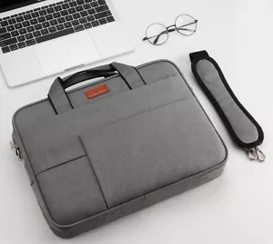 Borsa a tracolla manico laptop 13""15""17"" custodia in nylon da viaggio per Mac HP - Foto 1 di 16