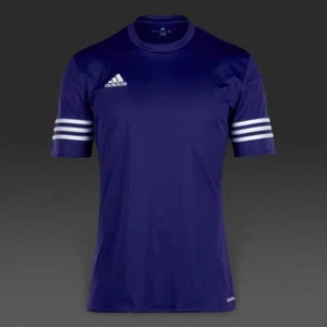 Adidas Mens Entrada 14 Jersey - Cobalt Blue/White, Brand New With Tags. b84 - Picture 1 of 1