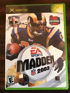MADDEN NFL EA SPORTS 2003 XBOX DVD - Picture 1 of 1