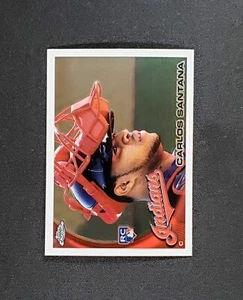 2010 Topps Chrome Carlos Santana Indians  #198 - Picture 1 of 2