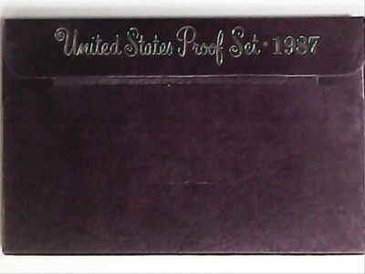 1987-S US Proof Mint Set 5 Coins CLAD 22srr0820 - Image 1 of 4