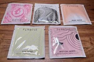 Pinrose Perfume Towelettes New In Pack SEALED Includes Scents In Pic Set Of 5 - Picture 1 of 3