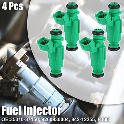 4Pcs 35310-37150 Fuel Injector Nozzle for Hyundai Santa Fe Sonata 2.7L 2001-2006 — 第 1/4 张图片