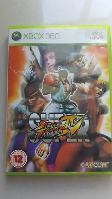 CAPCOM Super Street Fighter IV 4 SSF4 Versus Fighting Game For Microsoft XBOX 36 - Image 1 of 2