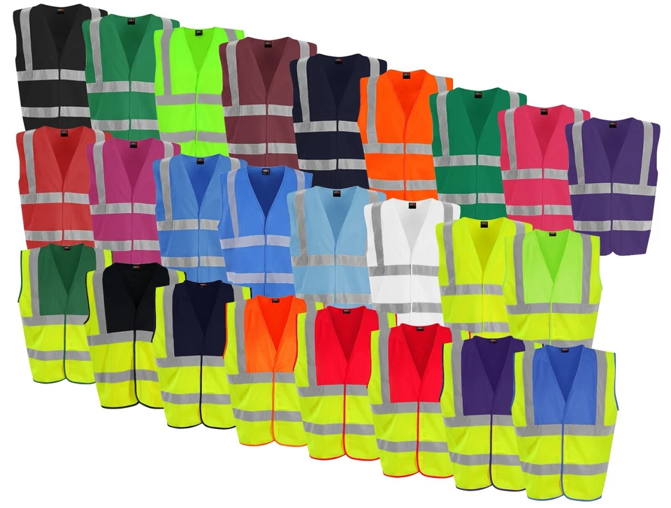 Gilet De Sécurité Haute Visibilité Pro RTX Hi Viz Taille S - 6XL - Photo 1/1