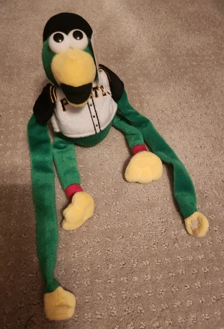 Pittsburgh Pirates Rally Parrot Mascot SGA 10" Plush Doll  w/ Tags Cover