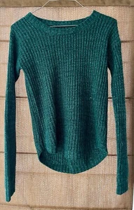 So Kids Green Woven Sweater Size Large 10/12 - Picture 1 of 3