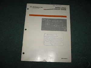 Motorola Comm Group Basic Logic Schaltungsanleitung für Techniker Schulung 33p gebraucht - Bild 1 von 12