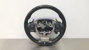 19 LEXUS GS F STEERING WHEEL WITH CONTROLS BLACK LEATHER - Picture 1 of 12
