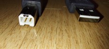 10 Stück USB-Kabel Stecker A zu Stecker B für Drucker Scanner Computer
