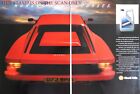 Ferrari TESTAROSSA Motor Car Shell Gemini Oil ADVERT : 1988 Print Ad E16/76
