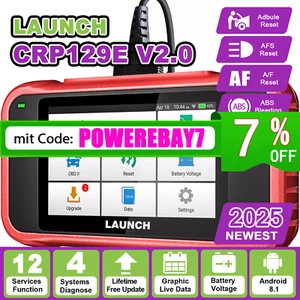 2025 Launch CRP129E V2.0 Profi KFZ Diagnosegerät Auto OBD2 Scanner TPMS EPB SAS - Bild 1 von 12