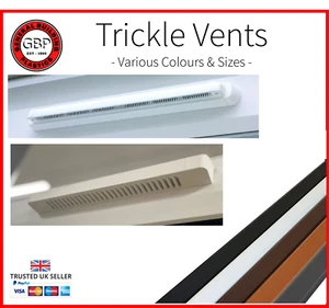 Trickle Vents uPVC Window Slot Air Ventilation Reduces Condensation EasyVent - Picture 1 of 10