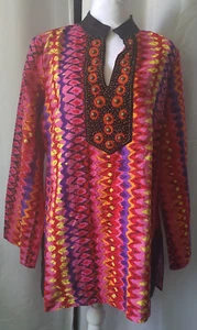 Womans Diane Gilman beaded top - L - Picture 1 of 12