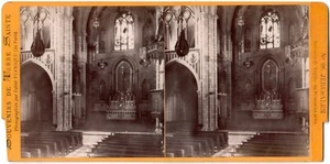 Palestine.Israël.Jérusalem.In.Eglise Patriarcat Latin.Stereo Photo Abbé Fernique - Picture 1 of 1