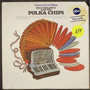 STAN WOLOWIC & POLKA CHIPS: sixteen great polkas ABC 12" LP 33 RPM Sealed - Imagen 1 de 2
