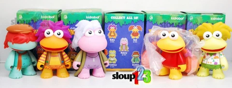 *KIDROBOT X FRAGGLE ROCK - BOOBER, GOBO, MOKEY, RED & WEMBLEY* Cover