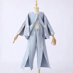 Kid Children Hospital Recovery Gown Postoperative Pajama Set Hook Loop Cosy Soft - Picture 1 of 15