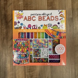 Just My Style Personalized ABC Beads Kit New - Picture 1 of 3