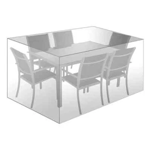 Schutzhülle Abdeckhaube für Sitzgruppe Gartenmöbel Plane transparent #1194tp - Bild 1 von 5