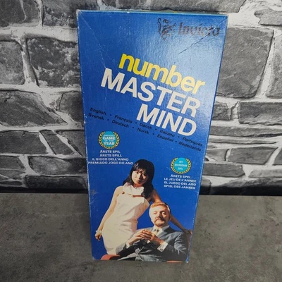 Vintage 1976 Number Mastermind Game Invicta Plastics Complete & Original - Image 1 of 4